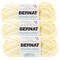 (Pack of 3) Bernat Handicrafter Cotton Yarn - Ombres-Lemon Swirl